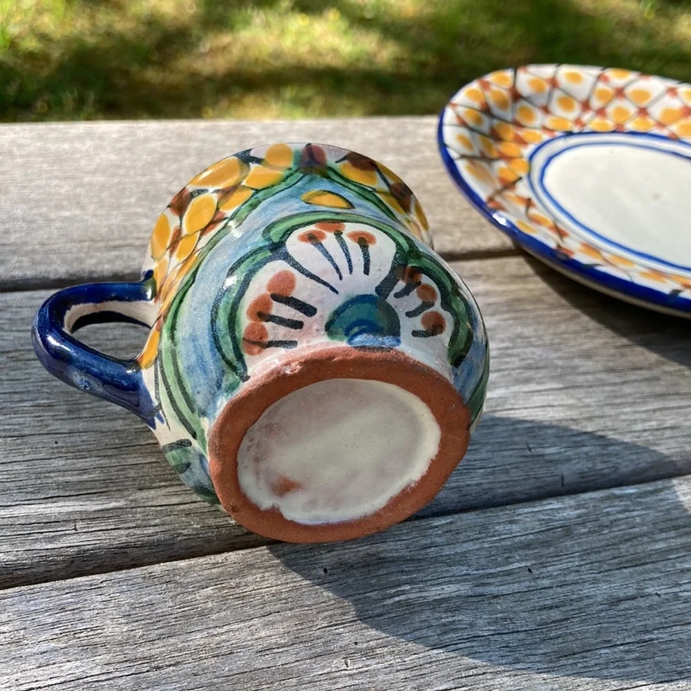 Set of 4/Demitasse Cup & Saucers - Picture 7 of 8